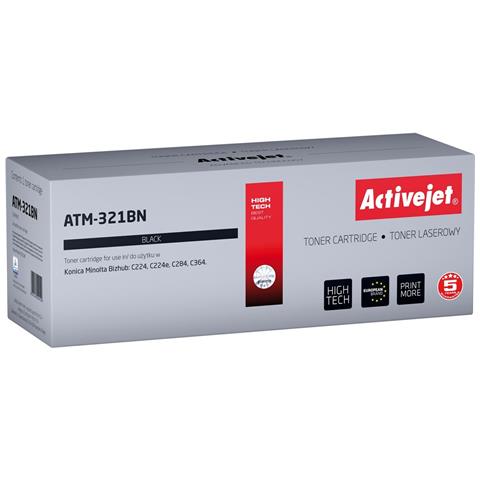 TONER COMPATIBILE -  Activejet Atm-321bn Nero - Foto 1