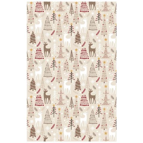 Tappeto Natalizio Per Interni 50 X 80 Cm - Beige - Foto 1