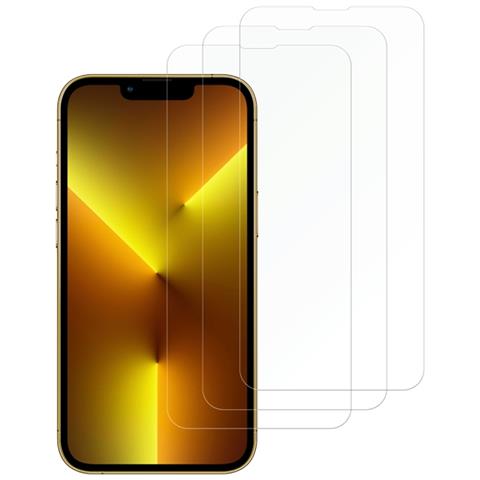 Set Di 3 Proteggischermo Per Iphone 13 Mini In Vetro Temperato, Trasparente - Foto 1