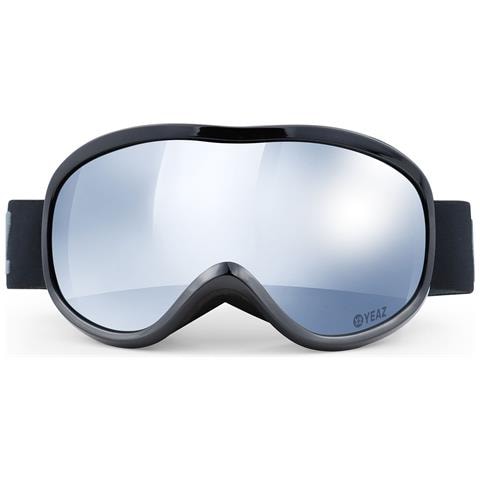 Maschera Steeze Occhiali Da Sci E Snowboard Argento /nero - Foto 3