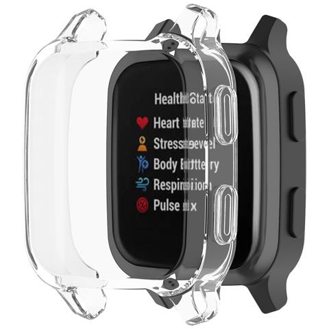 Custodia Protettiva In Tpu Per Garmin Venu Sq 2 / Venu Sq /venu Sq Music Transparent - Foto 1