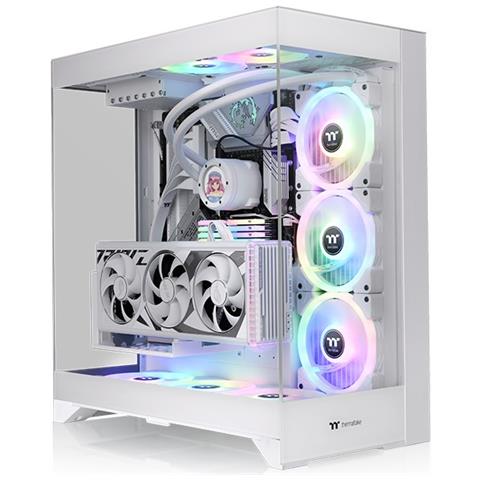 Thermaltake CTE E550 TG Midi Tower Bianco - Foto 1