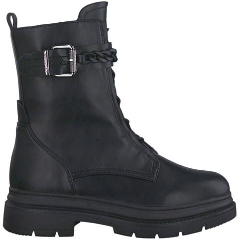 Black Casual Closed Booties Stivaletti Sintetico E Tessile Scarpe Donna Nero Eu 39, 1-25410-29 001 - Foto 1