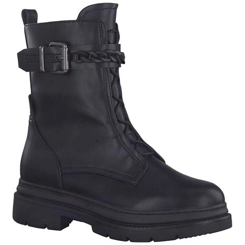 Black Casual Closed Booties Stivaletti Sintetico E Tessile Scarpe Donna Nero Eu 39, 1-25410-29 001 - Foto 2