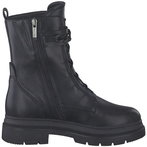 Black Casual Closed Booties Stivaletti Sintetico E Tessile Scarpe Donna Nero Eu 39, 1-25410-29 001 - Foto 3