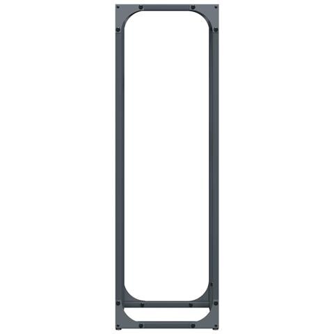 Rastrelliera per Legna da Ardere Antracite 25x25x80 cm - Foto 10