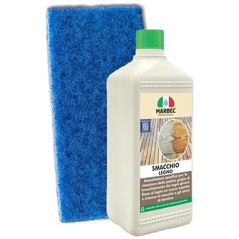 Smacchio Legno 1lt + Tampone Blu - Smacchiare - Foto 1