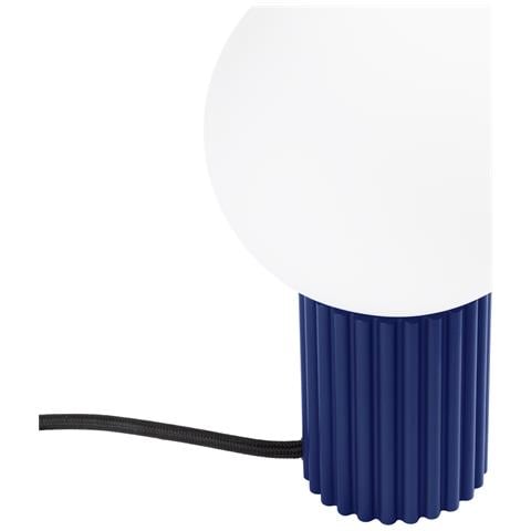 Lampada Da Tavolo Halo Ultramarine Sl. 1741 - Moderno Lampada Da Scrivania Oltremare 19x12x12 Cm - Foto 1