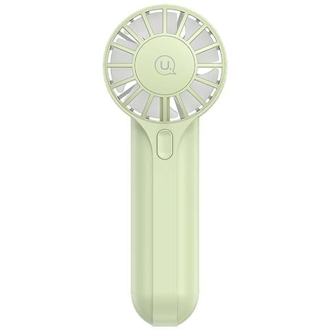 Mini Ventilatore Tascabile Portatile Compatto Ricaricabile Da 1200 Mah A 3 Velocità, Verde - Foto 1