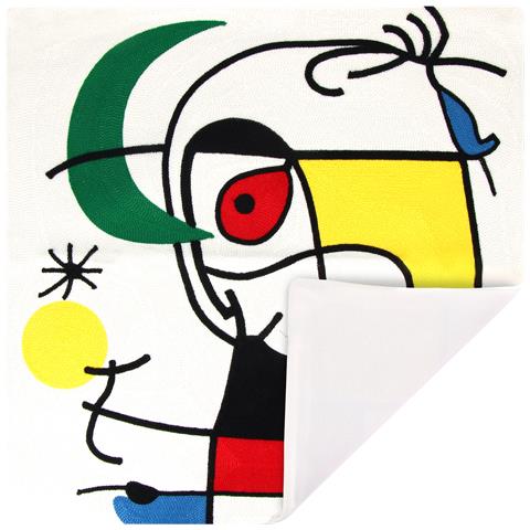 Set Di 2 Copricuscini Ricamati Art Enigma 45x45 Cm - Foto 2