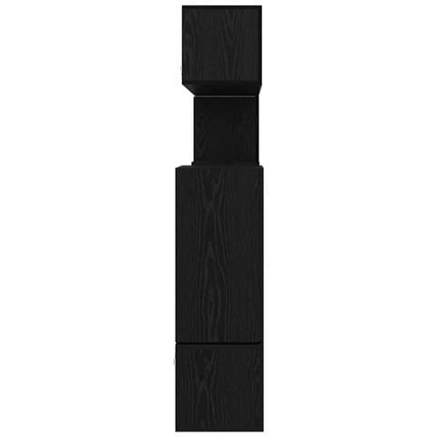 Set mobile TV 10 pcs Rovere nero 60 x 30 x 30 cm - Foto 9