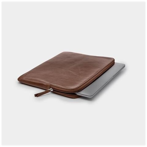 Leather Sleeve 35,6 cm (14") Custodia a tasca Marrone - Foto 2