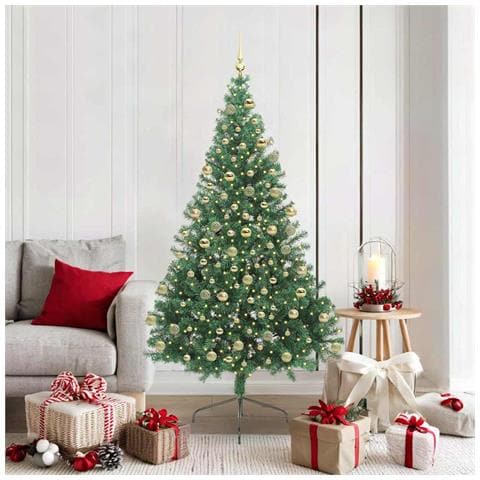 Albero di Natale artificiale con luci integrate Verde 180 cm - Foto 2