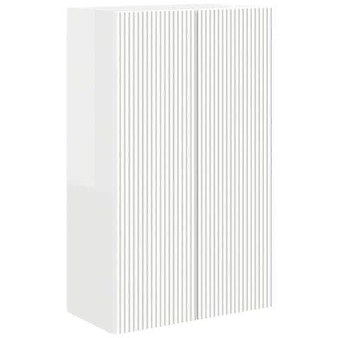 Mobile TV da parete Bianco Lucido 59,5 x 31 x 100 cm - Foto 1