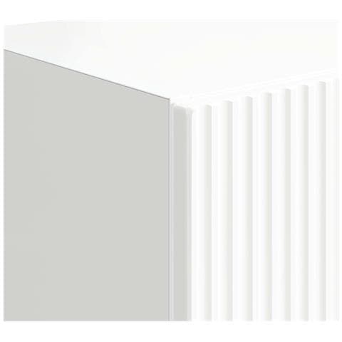 Mobile TV da parete Bianco Lucido 59,5 x 31 x 100 cm - Foto 9