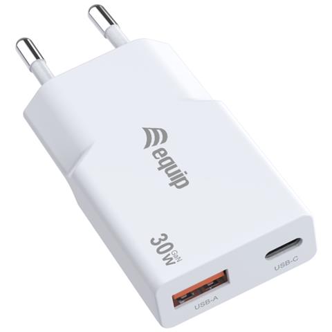 245523 Caricabatterie per dispositivi mobili Universale Bianco AC Ricarica rapida Interno - Foto 1