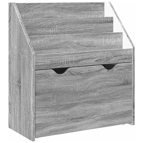 Libreria per Bambini Grigio Sonoma 60 x 29,5 x 69 cm - Foto 1
