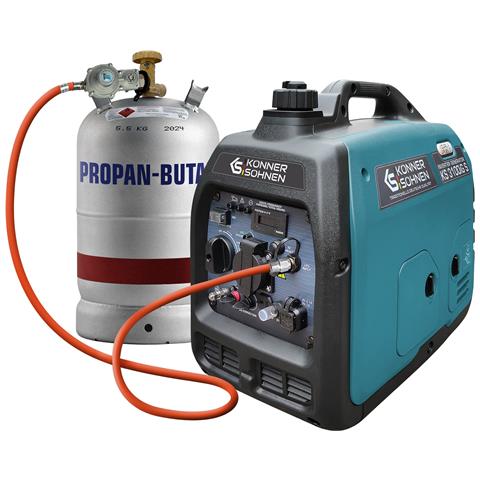 Generatore inverter GPL /benzina KS 3100iG S Tensione, V 230 Potenza massima, kW 3.1** - Foto 4