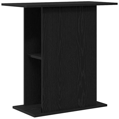 Supporto per acquario in rovere nero 75x36x72,5 cm in legno ingegnerizzato - Foto 1