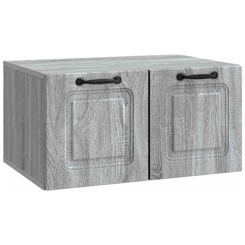 Mobile Porta TV da Muro Grigio Sonoma 59,5 x 41 x 30 cm - Foto 1