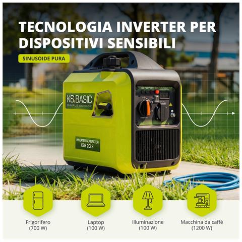 Generatore inverter KSB 20i S - Foto 2