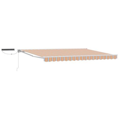 Tettuccio Elettrico Retrattile Blu, Arancione, Bianco 5 x 3 m - Foto 1