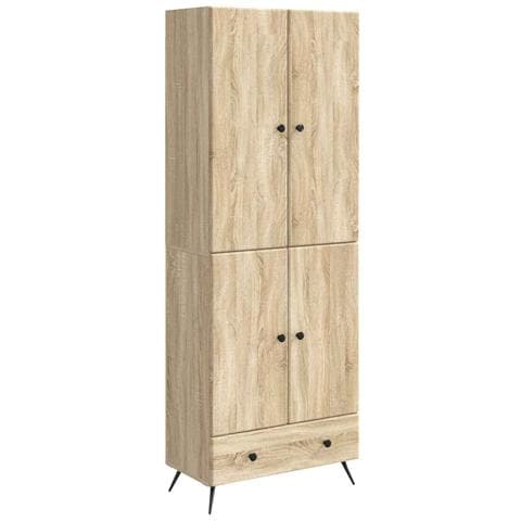 Set di armadi 2 pcs Rovere Sonoma Legno ingegnerizzato - Foto 1