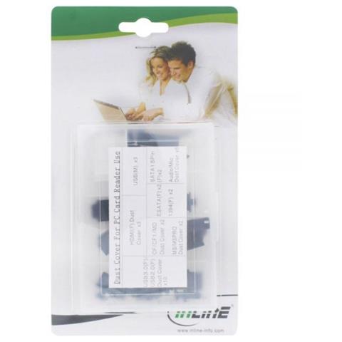 tappo di chiusura antipolvere protezione connettori e porte frontpanel & card reader - set 30pz - Foto 2