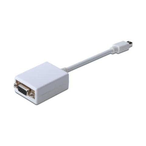 Cavo Adattatore Displayport Mini Dp / Maschio - Vga 15 Poli / Femmina Cm 15 - Foto 1
