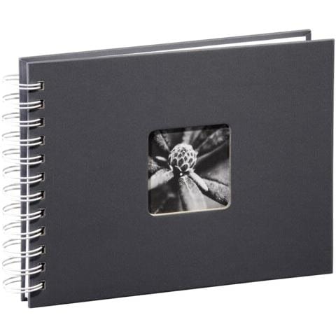 Fine Art spirale grigio 28x24 50 pagine bianche 2112 - Foto 1