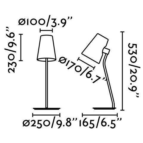 Faro 29997 - Lupe Lampada Da Tavolo Cromo - Foto 11