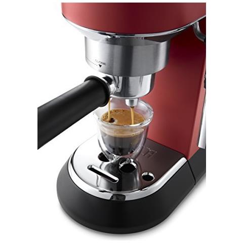 Macchina da Caffè EC685.R Manuale Capacità 1.1 Litri Colore Nero, Rosso, Argento - Foto 6