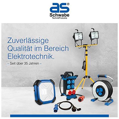 Come - Schwabe MIXO - Adattatore per distributore di Corrente VICINO - Spina CEE a 5 poli - Robusto Distributore di Corrente per cantieri e industriali - IP44 - Made in Germany I 60703 - Foto 2