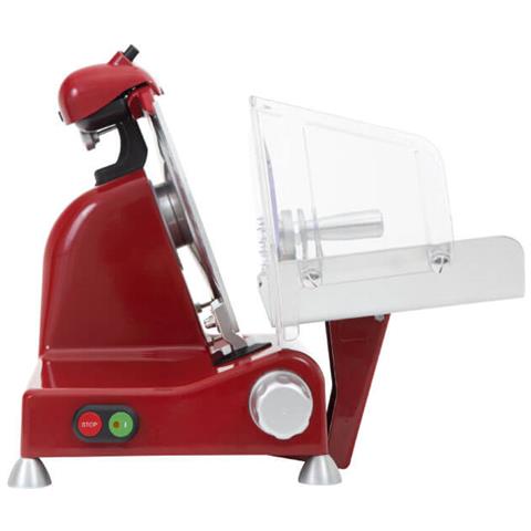 Affettatrice Elettrica Domestica LUXURY2590447 con Potenza 140 W Colore Rosso /Argento - Foto 2