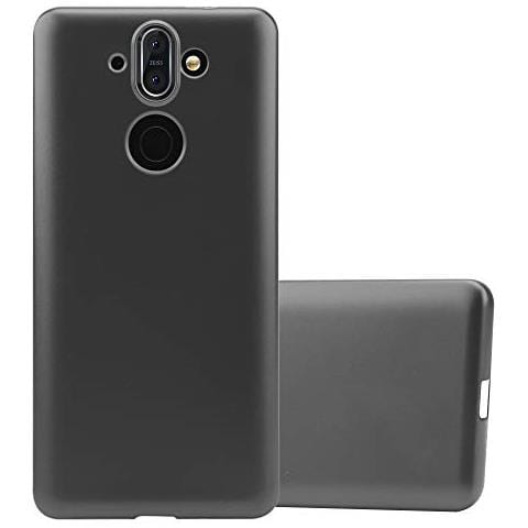 Cadorabo Custodia Compatibile Con Nokia 8 Sirocco In Grigio Metallico - Coperchio Protettivo In Silicone Tpu Flessibile - Foto 1