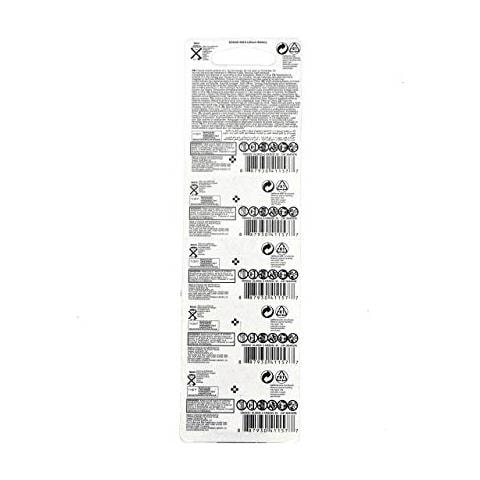 Blister Pile / litio Ultra 2032 Perforado / 5 Unità - Foto 2