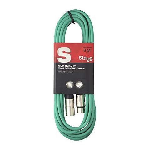 Smc6 Cgr 6 M Xlr Al Cavo Xlr Del Microfono - Verde - Foto 1