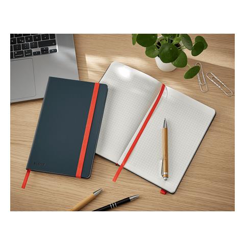 Leitz Notizbuch Cosy 44540089 A5 Kariert Grau (44540089)  - Foto 2