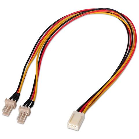 10.19.0801, Maschio / femmina, Molex (3-pin) , 2 x Molex (3-pin) , Dritto, Dritto, Nero, Rosso, Giallo - Foto 1