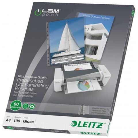 16918, Trasparente, EVA (Acetato del vinile dell'etilene), Polietilene tereftalato (PET), Lucido, A4 - Foto 1