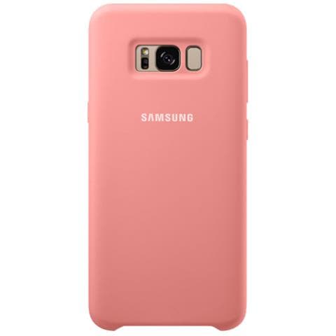 Cover in Silicone per Galaxy S8+ colore Rosa - Foto 1