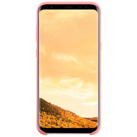 Cover in Silicone per Galaxy S8+ colore Rosa - Foto 2