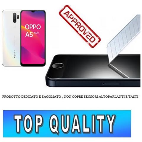 Tempered Glass Screen Protector Pellicola Vetro Temprato Per Oppo A5 (2020) - Foto 1