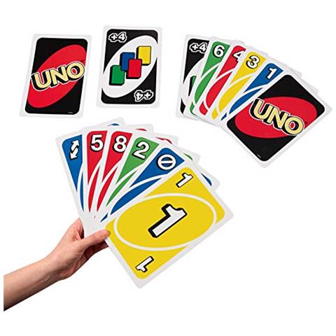 Giant Uno Gioco Di Carte Per Famiglie Con 108 Carte Di Grandi Dimensioni E Istruzioni, Ottimo Regalo Per Bambini Dai 7 Anni In Su - Foto 1