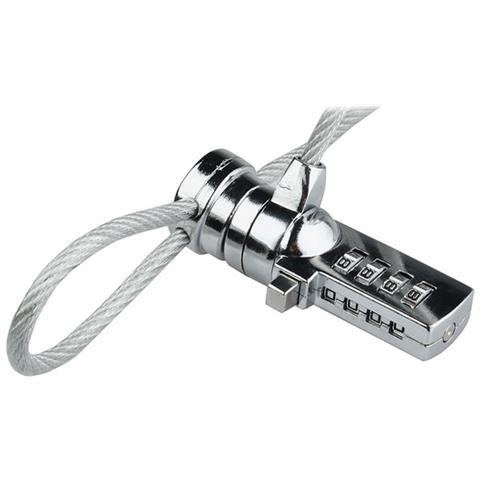 LOBSTER CODE cavo di sicurezza Metallico 1,8 m - Foto 2