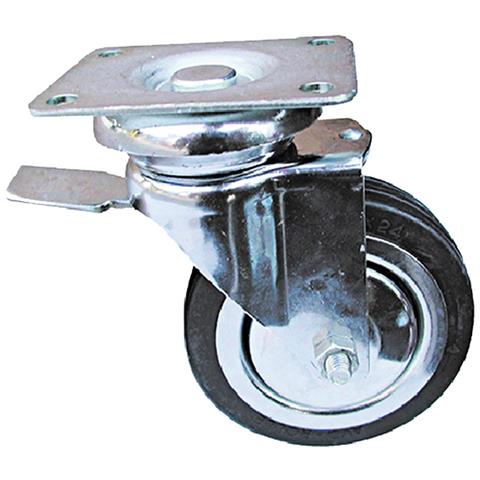 Ruote Per Mobili Art. 155/bis Ø 100 Piastra Mm 90x70 - Foto 1