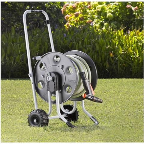 Carrello Avvolgitubo In Acciaio Professional Fino A 85 Mt Metal 60 Claber 8891 - Foto 1