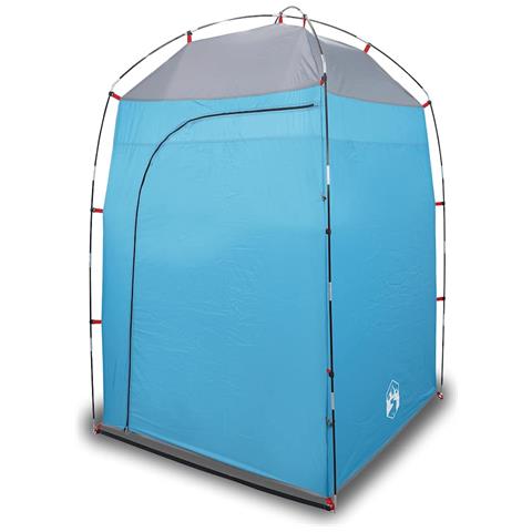 Tenda Da Doccia Blu Impermeabile - Foto 1