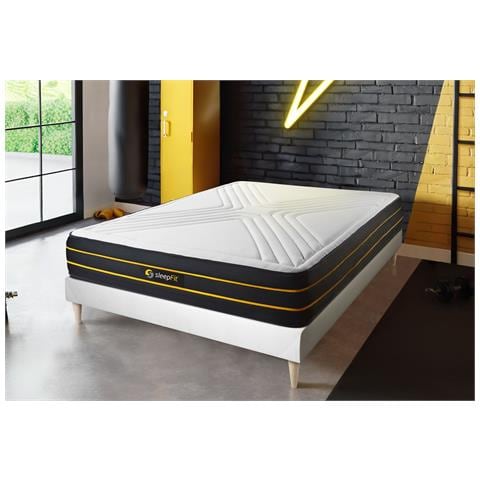 Kit Rete E Materasso Matrimoniale Ultra 140x190cm - Spessore : 26cm - Memory Foam E Micro-molle Insacchettate - Bilanciato - Foto 1