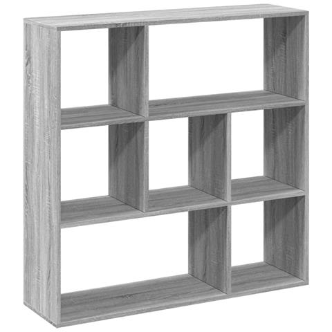 Libreria Divisorio Grigio Sonoma 102x29x103,5 Cm In Truciolato - Foto 2